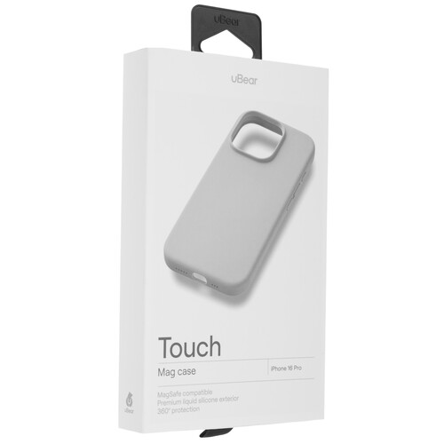 Купить Накладка  uBear Touch Mag Case для Apple iPhone 16 Pro серый  5474372. Характеристики, отзывы и цены в Донецке