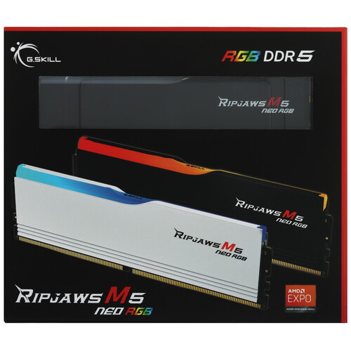 Купить Оперативная память G.Skill RIPJAWS M5 NEO [F5-6000J3036F48GX2-RM5NRK] 96 ГБ  5616355. Характеристики, отзывы и цены в Донецке