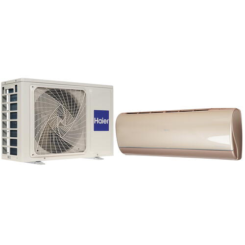Купить Кондиционер настенный сплит-система Haier AS35S2SJ2FA-G/1U35MECFRA золотистый  9971240. Характеристики, отзывы и цены в Донецке