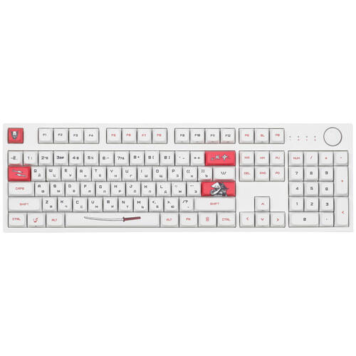 Купить Клавиатура проводная + беспроводная ARDOR GAMING Katana [AG-ZD-104GT-XDA-HS-W]  5412188. Характеристики, отзывы и цены в Донецке