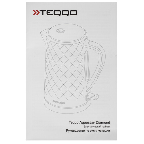 Купить Электрочайник TEQQO Aquastar Diamond серый  9176141. Характеристики, отзывы и цены в Донецке