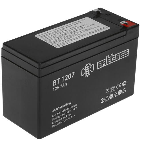 Купить Аккумуляторная батарея для ИБП BattBee BT 1207  5370778. Характеристики, отзывы и цены в Донецке