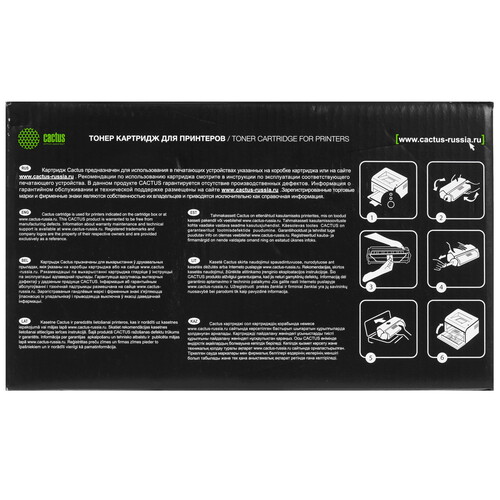 Купить Картридж лазерный Cactus CS-TK5240BK-MPS черный, с чипом  9146368. Характеристики, отзывы и цены в Донецке