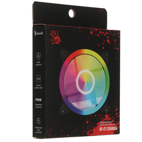 Купить Вентилятор Bloody BD-CF120ARGB4  9244238. Характеристики, отзывы и цены в Донецке