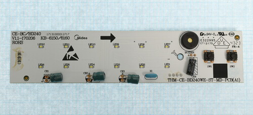 Купить Плата (FK + LED-ind) для морозильного шкафа DEXP F4-28AMA  9094839. Характеристики, отзывы и цены в Донецке