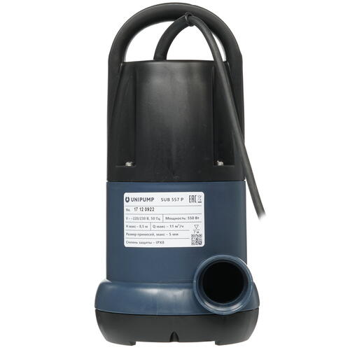 Купить Насос дренажный Unipump SUB 557 P  1232121. Характеристики, отзывы и цены в Донецке