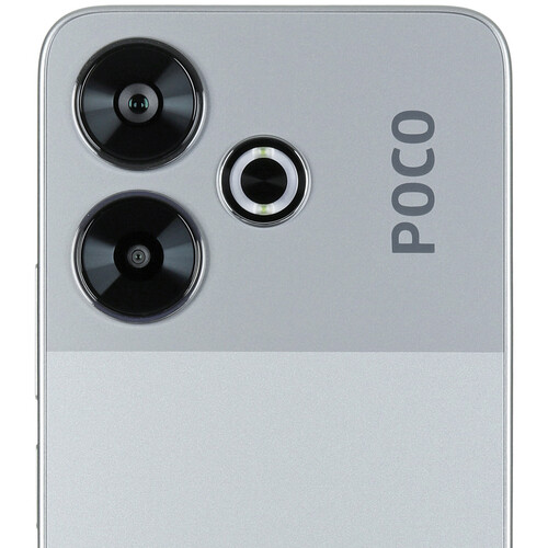Купить 6.79" Смартфон POCO M6 256 ГБ серебристый  5457644. Характеристики, отзывы и цены в Донецке