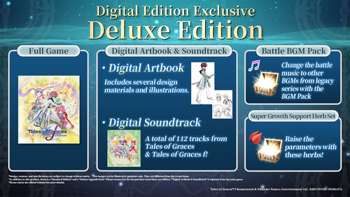 Купить Игра Tales of Graces f Remastered Deluxe Edition (Steam)  5608320. Характеристики, отзывы и цены в Донецке