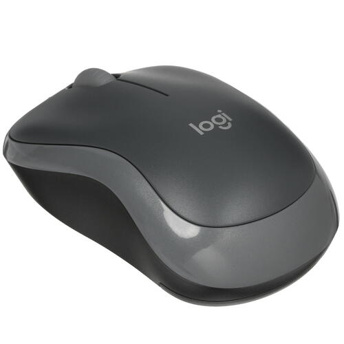 Купить Мышь беспроводная Logitech M186 [910-004131] серый  5053862. Характеристики, отзывы и цены в Донецке