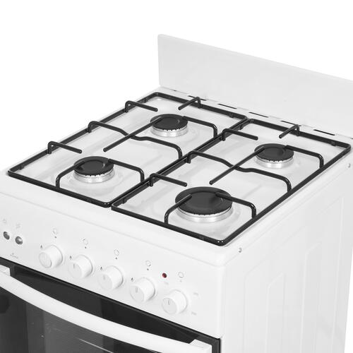 Купить Комбинированная плита Flama FK 1425 W белый  9973270. Характеристики, отзывы и цены в Донецке