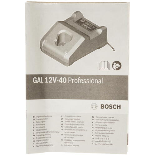 Купить Зарядное устройство Bosch GAL 12V-40 PRO 12V  8137364. Характеристики, отзывы и цены в Донецке