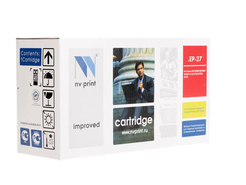 Купить Картридж лазерный NV Print EP27 черный  0129807. Характеристики, отзывы и цены в Донецке