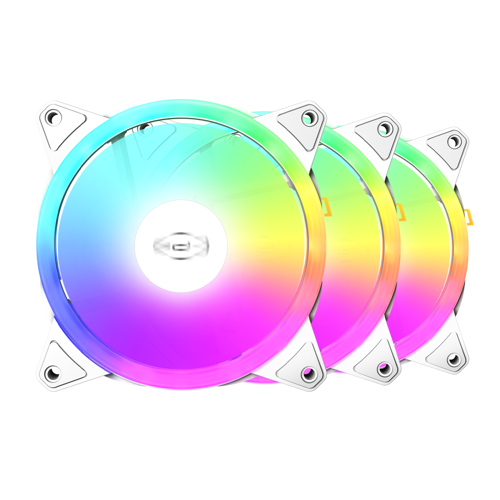 Купить Комплект вентиляторов PCCooler F3 T120 ARGB WH [F3-T120WHAM3-GL]  5454482. Характеристики, отзывы и цены в Донецке