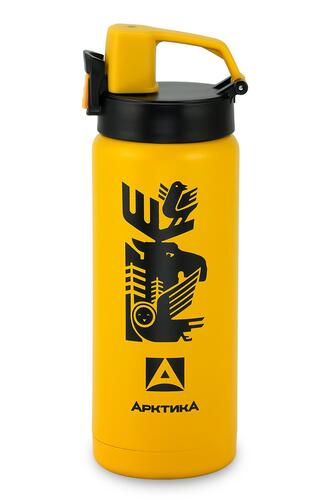 Купить Термос Арктика Сититерм Лось 702-500 желтый  9123672. Характеристики, отзывы и цены в Донецке