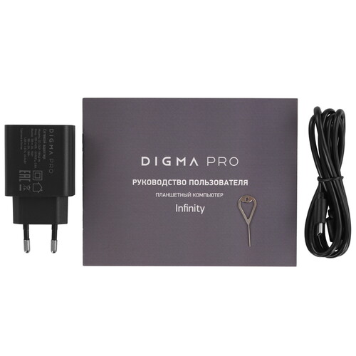 Купить 10.1" Планшет Digma Pro Infinity LTE 128 ГБ голубой + чехол  9234569. Характеристики, отзывы и цены в Донецке