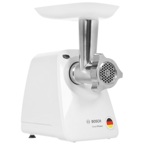Купить Мясорубка электрическая Bosch SmartPower MFW2517W белый  8190410. Характеристики, отзывы и цены в Донецке