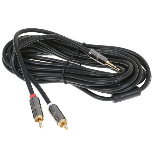 Купить Кабель   DEXP 3.5 mm jack - RCA x2 черный  1384192. Характеристики, отзывы и цены в Донецке