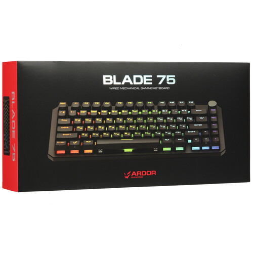 Купить Клавиатура  проводная ARDOR GAMING Blade 75  9259181. Характеристики, отзывы и цены в Донецке
