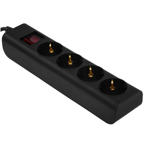 Купить Сетевой фильтр FinePower Oriol 419B черный  5434344. Характеристики, отзывы и цены в Донецке