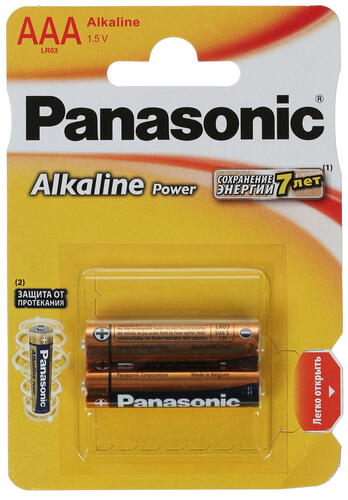 Купить Батарейка Panasonic Alkaline Power AAA / AAA (LR03/FR03)  1113887. Характеристики, отзывы и цены в Донецке