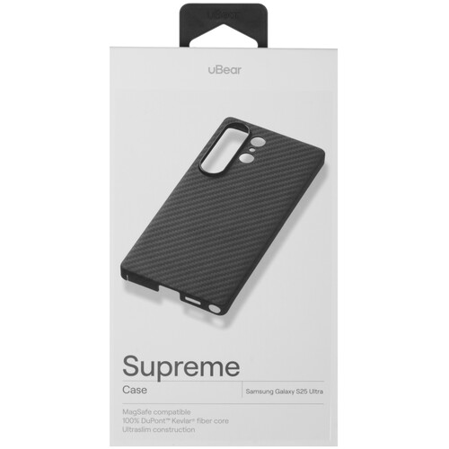 Купить Накладка  uBear Supreme Case для Samsung Galaxy S25 Ultra черный/серый  5617323. Характеристики, отзывы и цены в Донецке