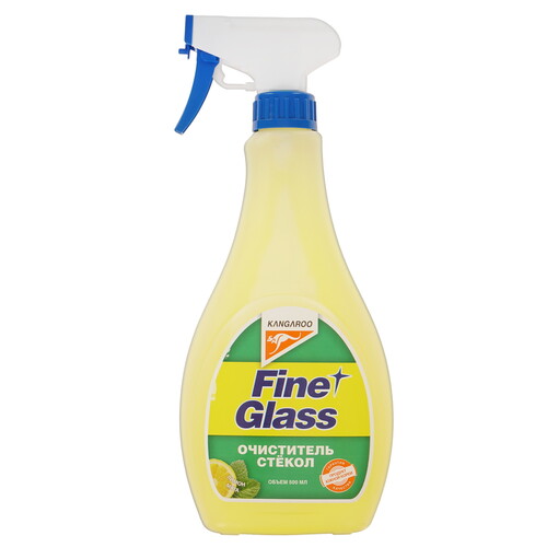 Купить Средство для очистки стекол и зеркал Fine glass 500 мл  9140809. Характеристики, отзывы и цены в Донецке