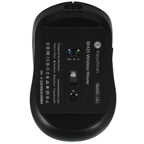 Купить Клавиатура+мышь беспроводная   Keychron B33 Keyboard and BM25 Mouse Wireless Combo черный  9307455. Характеристики, отзывы и цены в Донецке