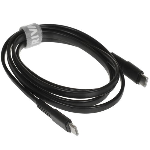 Купить Кабель плоский RIVACASE USB Type-C - USB Type-C черный 1.2 м  4825016. Характеристики, отзывы и цены в Донецке