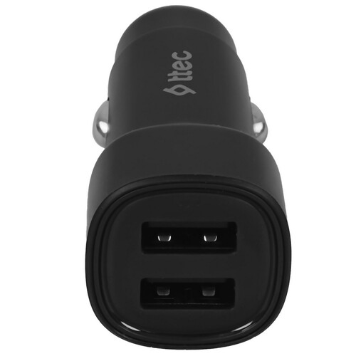 Купить Автомобильное ЗУ TTEC SmartCharger Duo черный  9140679. Характеристики, отзывы и цены в Донецке