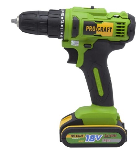 Купить Шуруповерт Procraft PA18C COMPACT  5496767. Характеристики, отзывы и цены в Донецке
