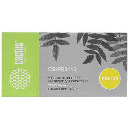 Купить Картридж лазерный Cactus CS-PH3115 черный, с чипом  7975834. Характеристики, отзывы и цены в Донецке