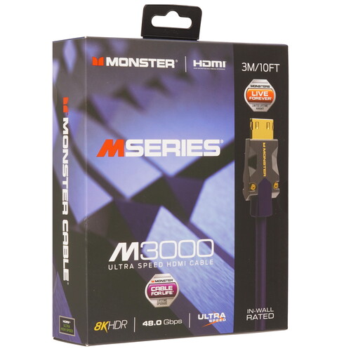 Купить Кабель  Monster HDMI - HDMI, 3 м  5497379. Характеристики, отзывы и цены в Донецке