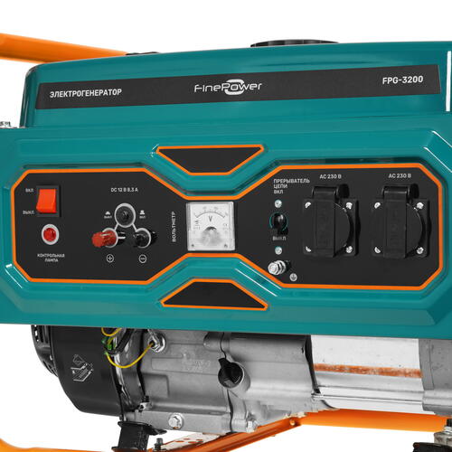 Купить Электрогенератор   бензиновый FinePower FPG-3200  5403683. Характеристики, отзывы и цены в Донецке