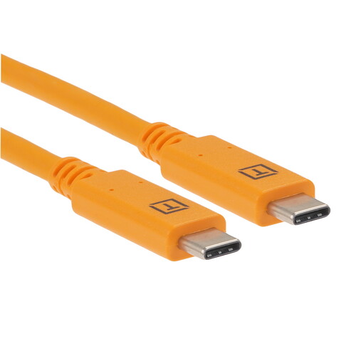 Купить Кабель круглый Tether Tools USB Type-C - USB Type-C оранжевый 3 м  5605736. Характеристики, отзывы и цены в Донецке