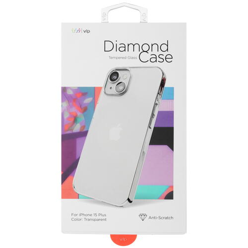 Купить Накладка  VLP Diamond Case для Apple iPhone 14 Plus/ 15 Plus прозрачный  5460440. Характеристики, отзывы и цены в Донецке