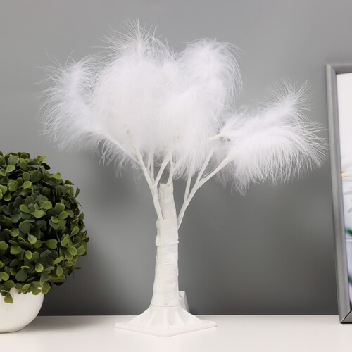 Купить Ночник RISALUX Перья белый  9172385. Характеристики, отзывы и цены в Донецке