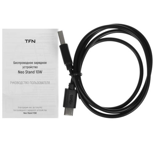 Купить Беспроводное зарядное устройство TFN Neo Stand черный  5465789. Характеристики, отзывы и цены в Донецке