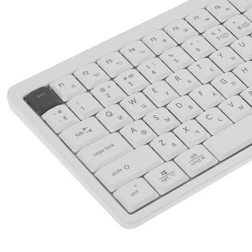 Купить Клавиатура беспроводная A4Tech Fstyler FBX53C  5616288. Характеристики, отзывы и цены в Донецке