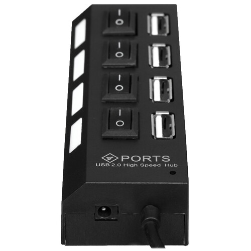 Купить USB-разветвитель Gembird UHB-243-AD  9918283. Характеристики, отзывы и цены в Донецке