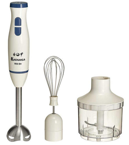 Купить Блендер погружной Василиса ВА-310А белый  9050513. Характеристики, отзывы и цены в Донецке