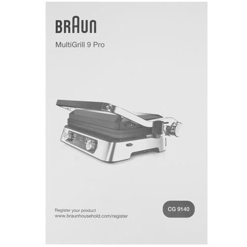 Купить Гриль Braun CG9140 серебристый  5479787. Характеристики, отзывы и цены в Донецке