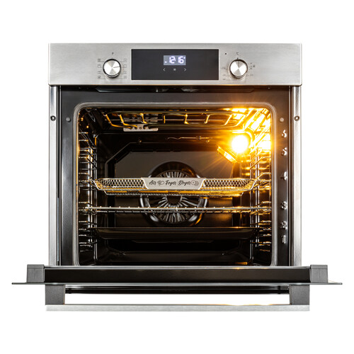 Купить Электрический духовой шкаф Gressel RU677EM69050 серебристый  9284762. Характеристики, отзывы и цены в Донецке