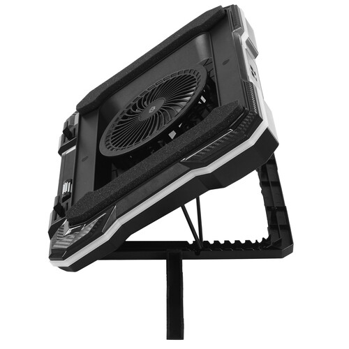 Купить Подставка для ноутбука Digma D-NCP190-1x100RGB черный  9300795. Характеристики, отзывы и цены в Донецке