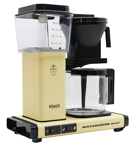 Купить Кофеварка капельная Moccamaster KBG Select 53977 желтый  9076817. Характеристики, отзывы и цены в Донецке