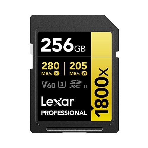 Купить Карта памяти Lexar Professional 1800x SDXC 256 ГБ  5641146. Характеристики, отзывы и цены в Донецке