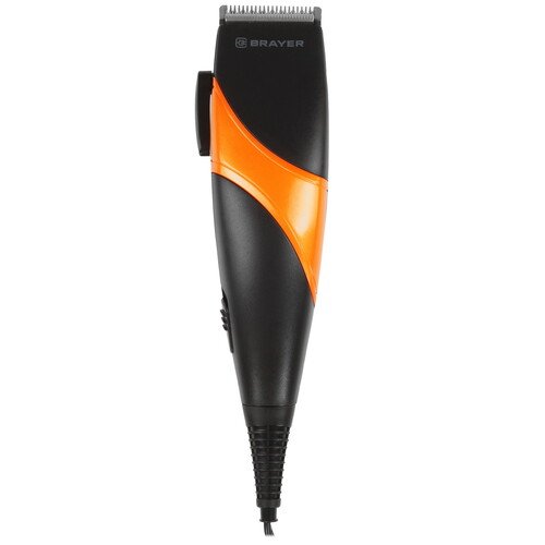 Купить Машинка для стрижки BRAYER BR3433 оранжевый/черный  9928708. Характеристики, отзывы и цены в Донецке