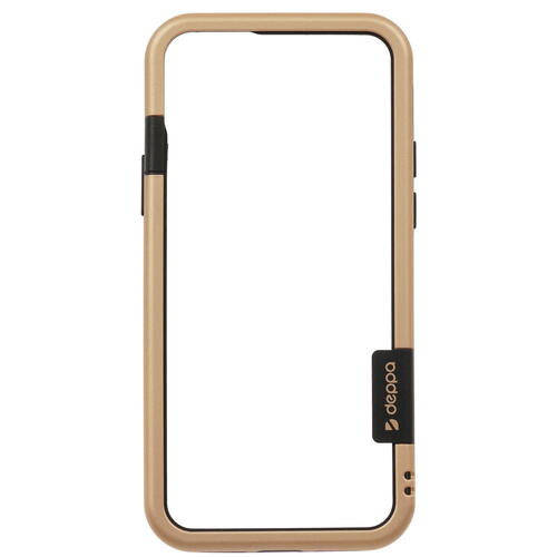 Купить Бампер  DEPPA Soft Bumper для Apple iPhone 12/ 12 Pro золотистый/черный  4761108. Характеристики, отзывы и цены в Донецке