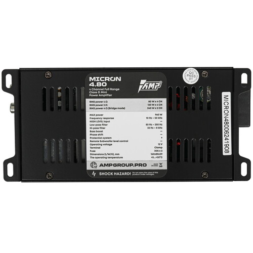 Купить Усилитель AMP Micron 4.80  5483713. Характеристики, отзывы и цены в Донецке