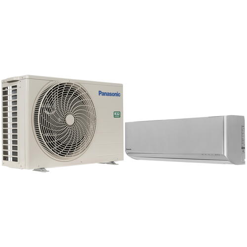 Купить Кондиционер настенный сплит-система Panasonic CS-XZ25XKEW/CU-Z25XKE серебристый  9986639. Характеристики, отзывы и цены в Донецке