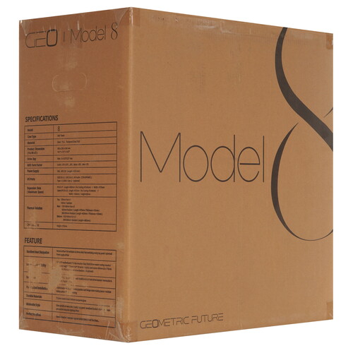 Купить Корпус Geometric Future Model 8 Lohan White  5614225. Характеристики, отзывы и цены в Донецке